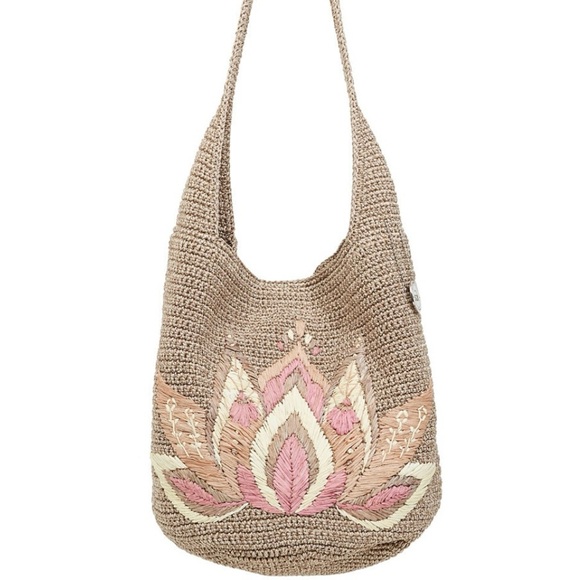 The SAK Limited Edition Crochet Lotus 120 Hobo Bag - Picture 1 of 8